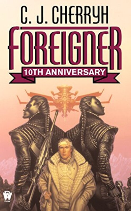 Book cover for "Foreigner" by CJ Cherryh