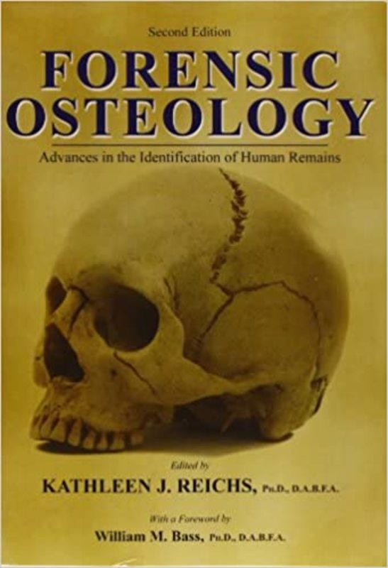 Book cover for "Forensic Osteology" by Kathy Reichs