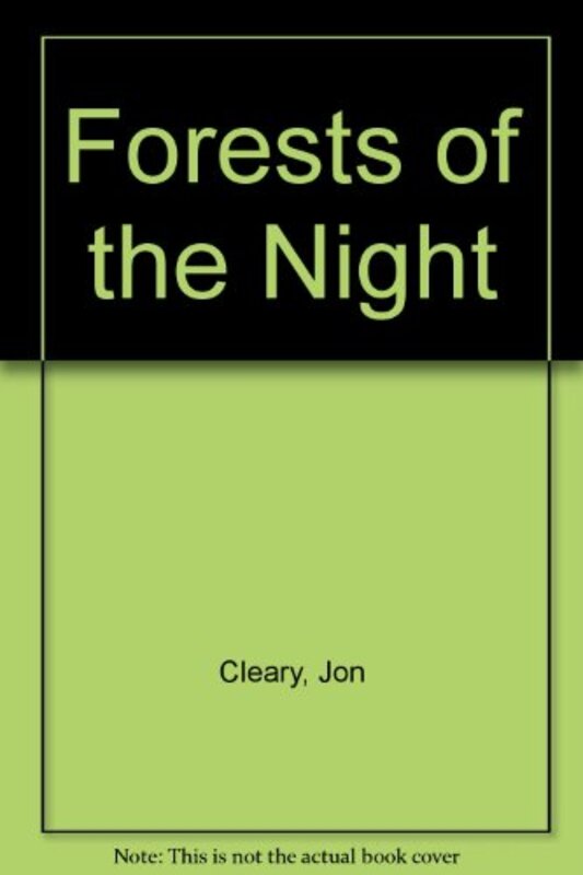 Book cover for "Forests of the Night" by Jon Cleary