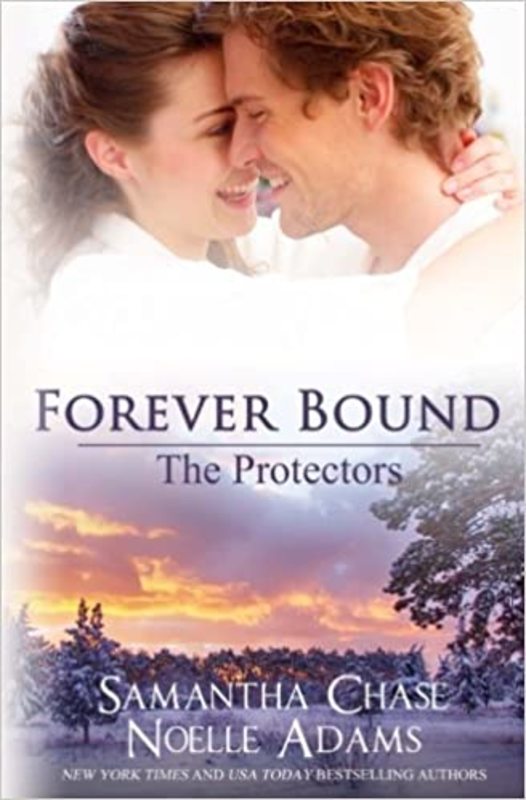 Book cover for "Forever Bound / Protecting the Girl Next Door" by Noelle Adams