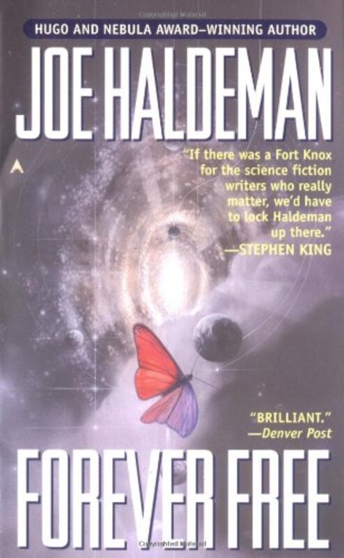 Book cover for "Forever Free" by Joe Haldeman