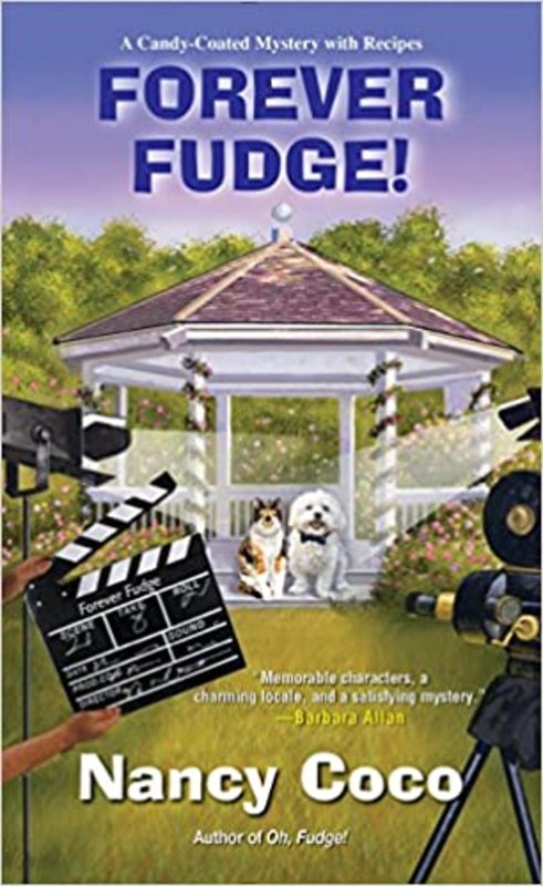 Book cover for "Forever Fudge" by Nancy J Parra