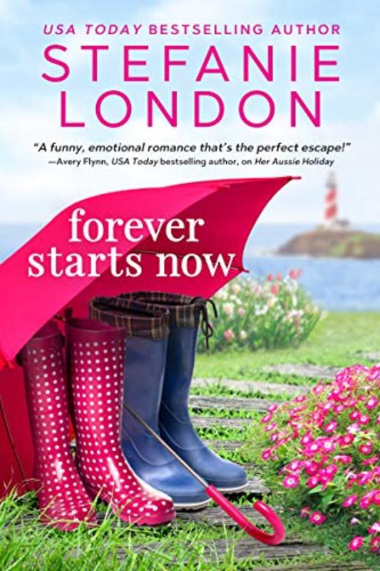 Book cover for "Forever Starts Now" by Stefanie London