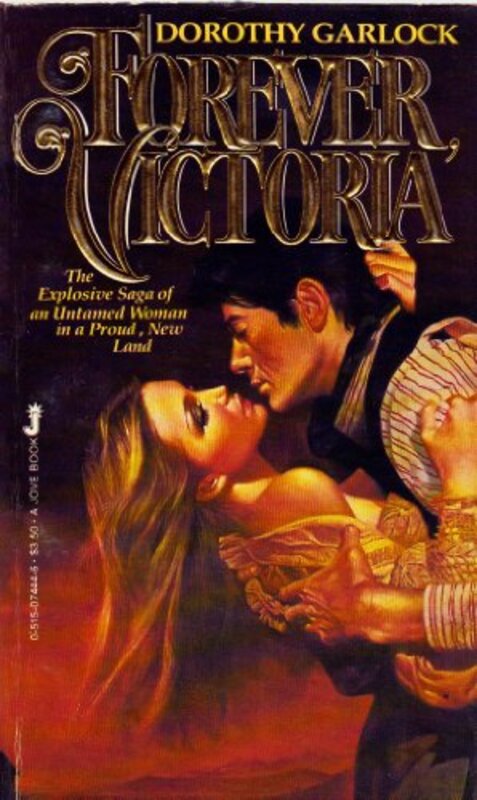 Book cover for "Forever Victoria" by Dorothy Garlock