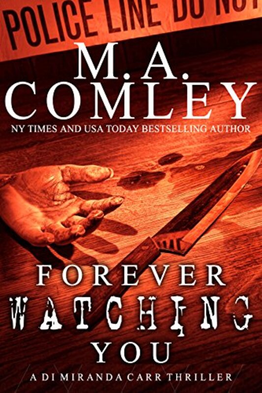 Book cover for "Forever Watching You" by MA Comley