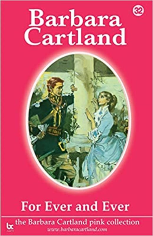 Book cover for "Forever and Ever" by Barbara Cartland