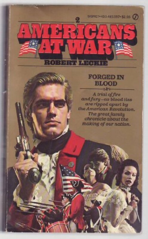 Book cover for "Forged in Blood" by Robert Leckie