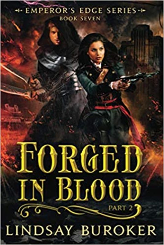 Book cover for "Forged in Blood II" by Lindsay Buroker