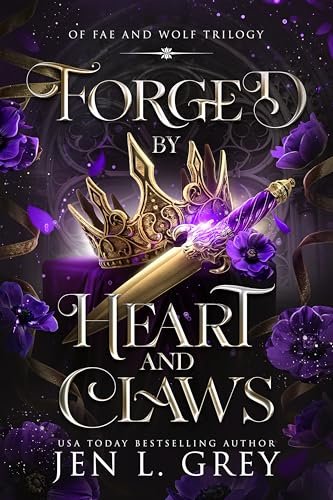 Book cover for "Forged by Heart and Claws" by Jen L Grey