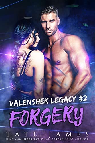 Book cover for "Forgery" by Tate James