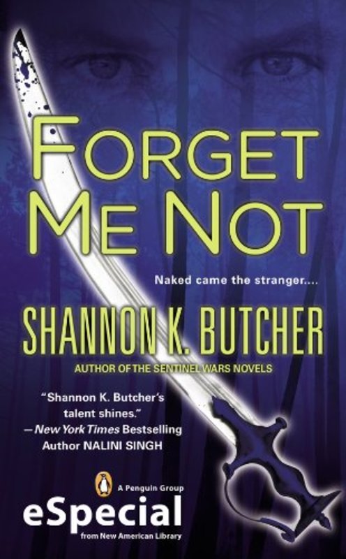 Book cover for "Forget Me Not" by Shannon K Butcher