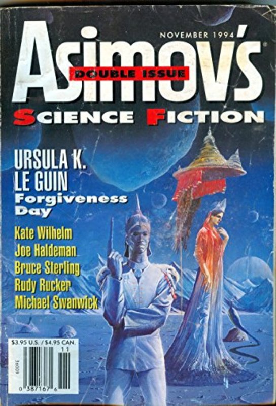 Book cover for "Forgiveness Day" by Ursula K Le Guin
