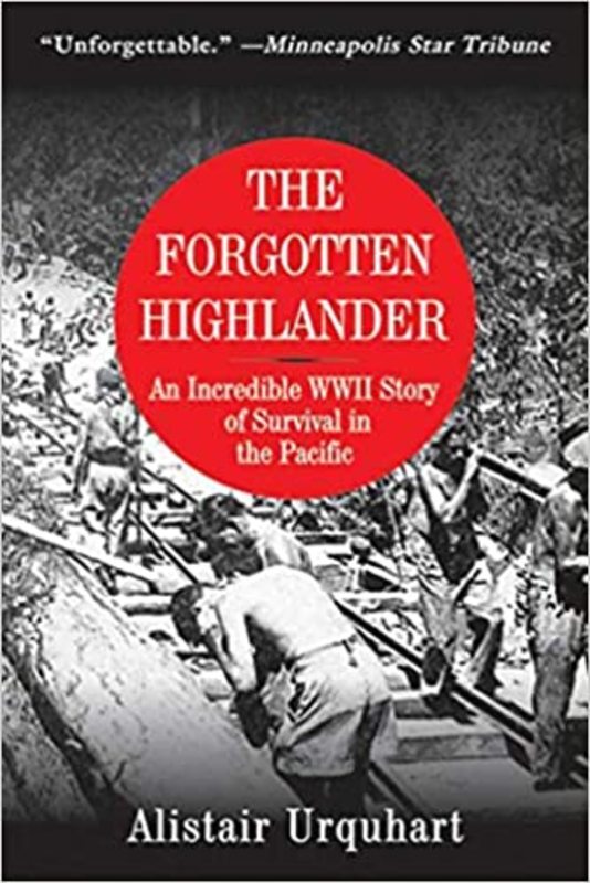 Book cover for "Forgotten Highlander" by Alistair Urquhart