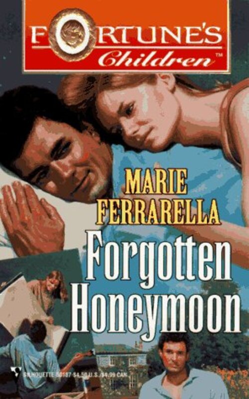 Book cover for "Forgotten Honeymoon" by Marie Ferrarella