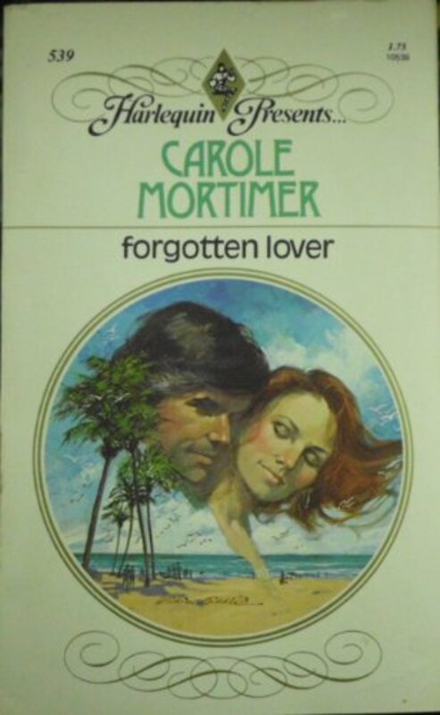 Book cover for "Forgotten Lover" by Carole Mortimer