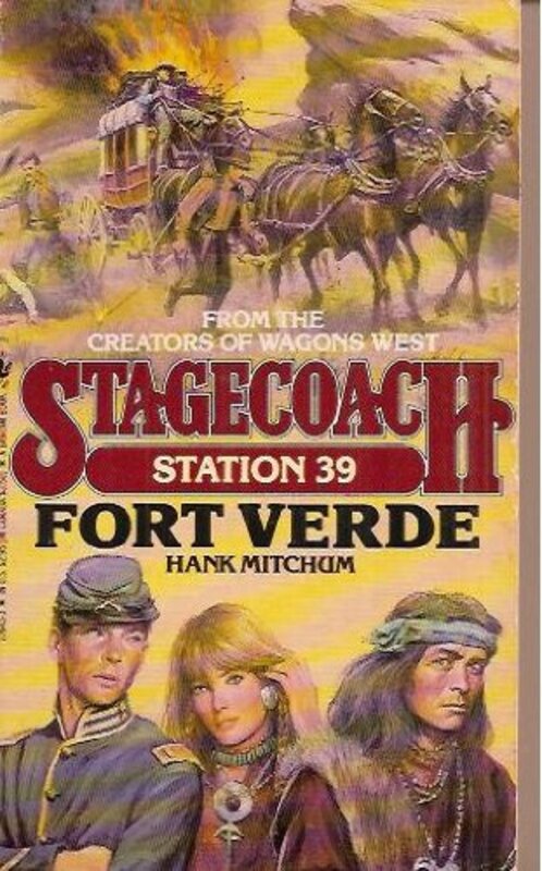 Book cover for "Fort Verde" by Hank Mitchum