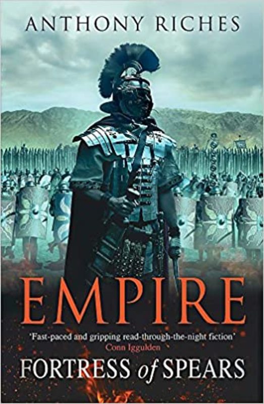 Book cover for "Fortress of Spears" by Anthony Riches