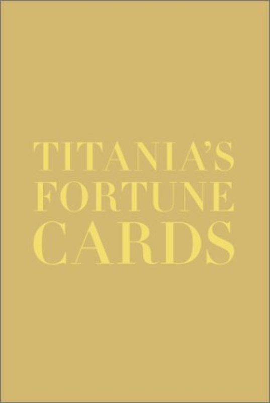 Book cover for "Fortune Cards" by Titania Hardie