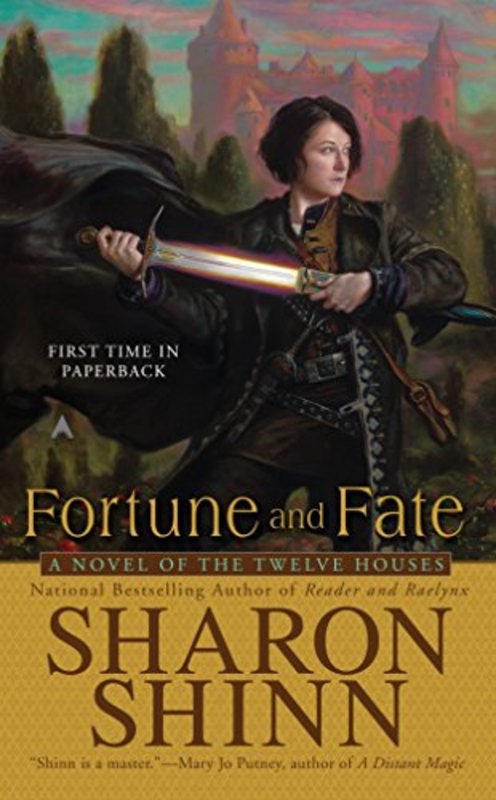 Book cover for "Fortune and Fate" by Sharon Shinn
