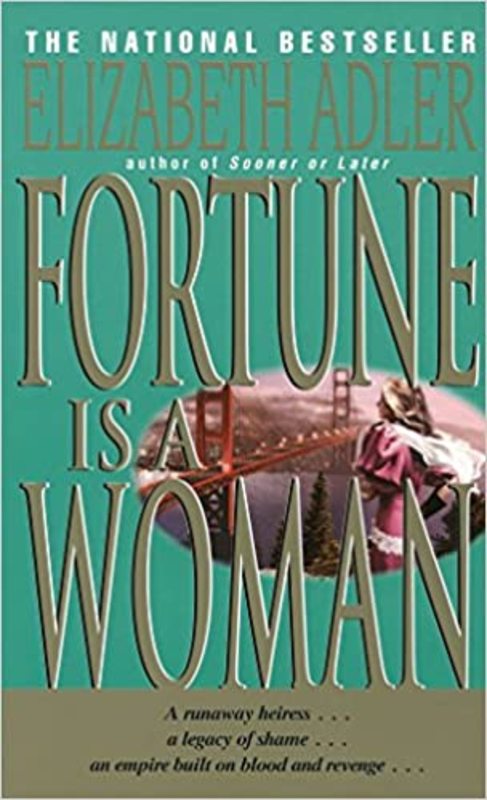 Book cover for "Fortune is a Woman" by Elizabeth Adler