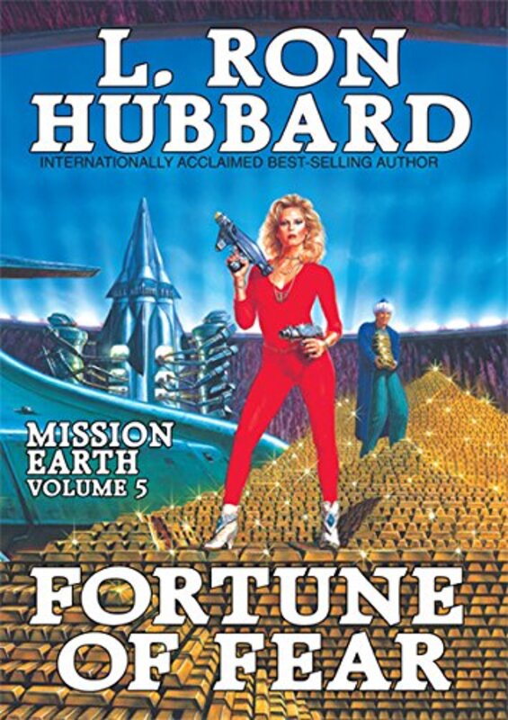 Book cover for "Fortune of Fear" by L Ron Hubbard