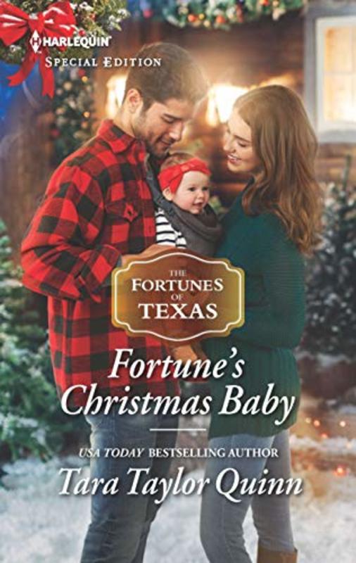 Book cover for "Fortune's Christmas Baby" by Tara Taylor Quinn