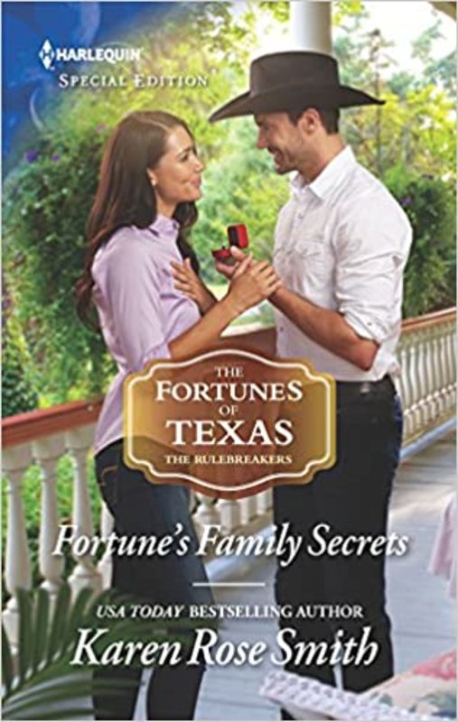 Book cover for "Fortune's Family Secrets" by Karen Rose Smith