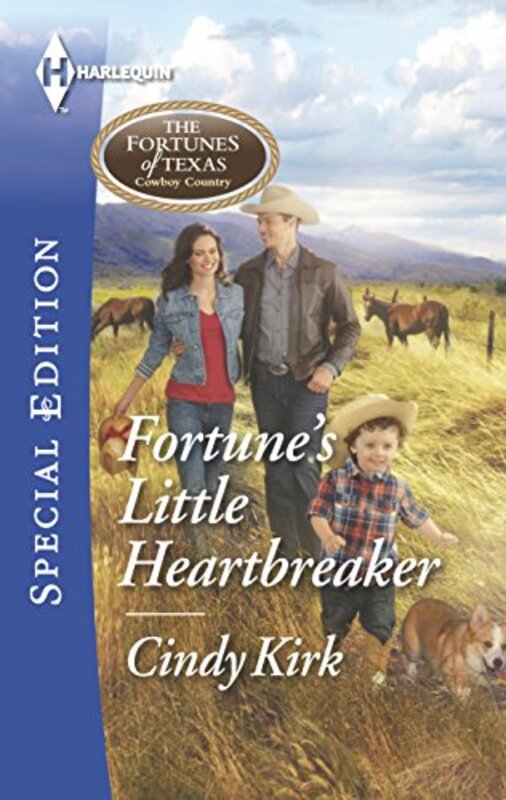 Book cover for "Fortune's Little Heartbreaker" by Cindy Kirk