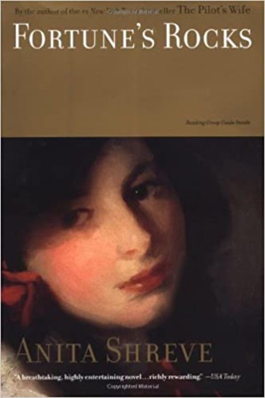 Book cover for "Fortune's Rocks" by Anita Shreve