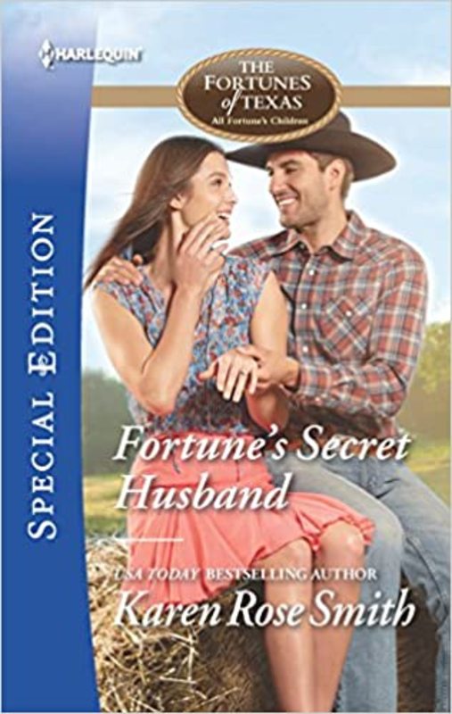 Book cover for "Fortune's Secret Husband" by Karen Rose Smith