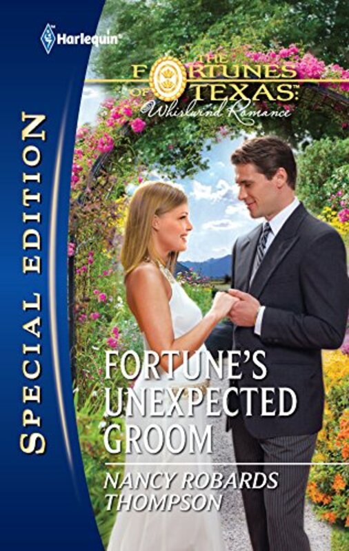 Book cover for "Fortune's Unexpected Groom" by Nancy Robards Thompson