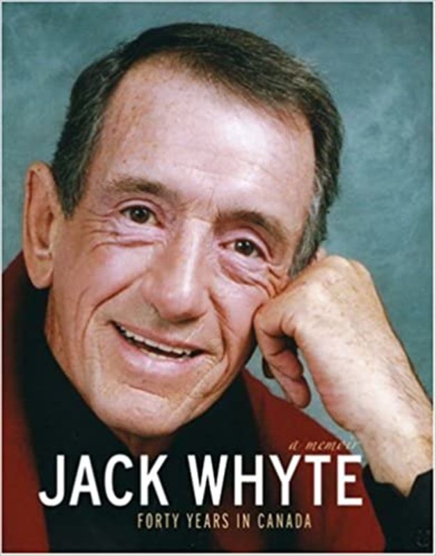 Book cover for "Forty Years in Canada" by Jack Whyte
