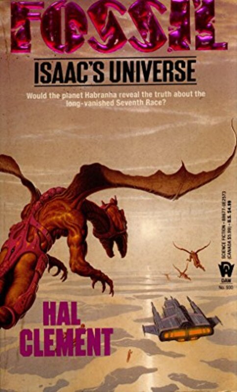 Book cover for "Fossil" by Hal Clement