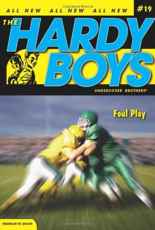 Book cover for "Foul Play" by Franklin W Dixon