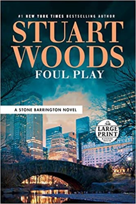Book cover for "Foul Play" by Stuart Woods