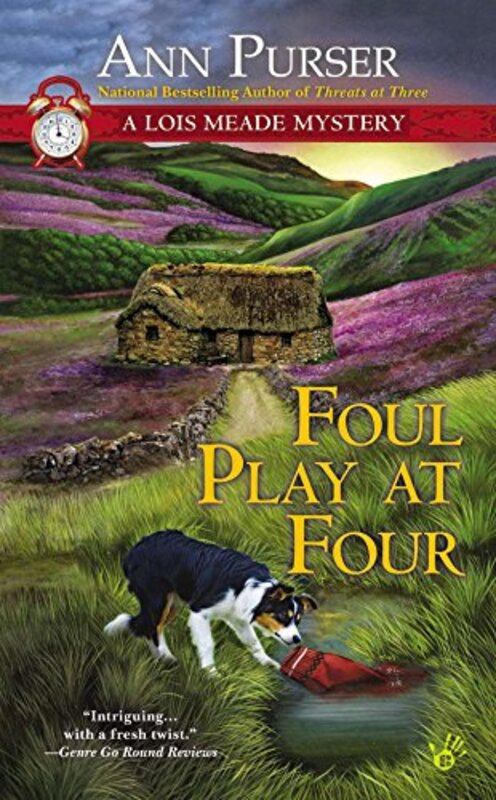 Book cover for "Foul Play at Four" by Ann Purser