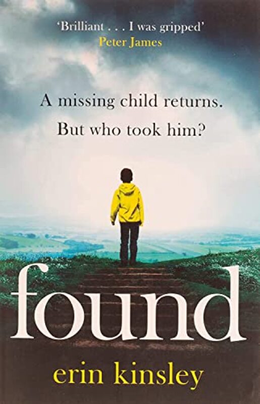 Book cover for "Found" by Erin Kinsley
