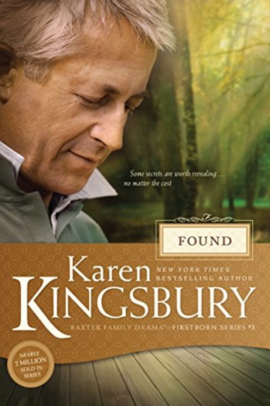 Book cover for "Found" by Karen Kingsbury