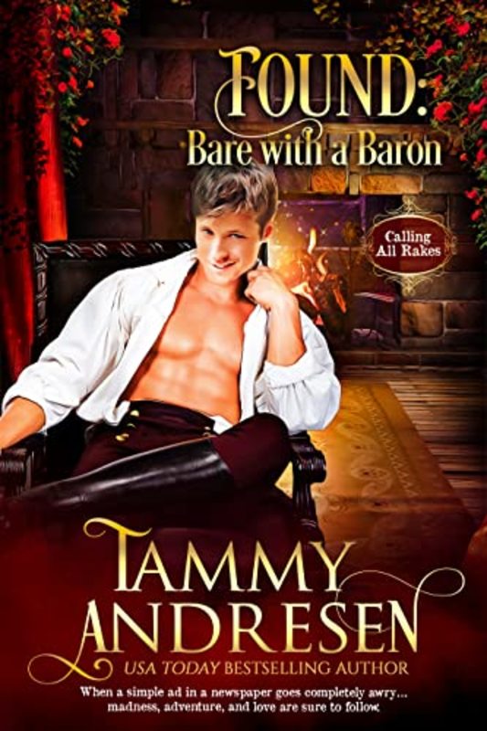 Book cover for "Found: Bare with a Baron" by Tammy Andresen