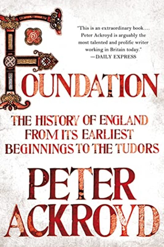Book cover for "Foundation" by Peter Ackroyd