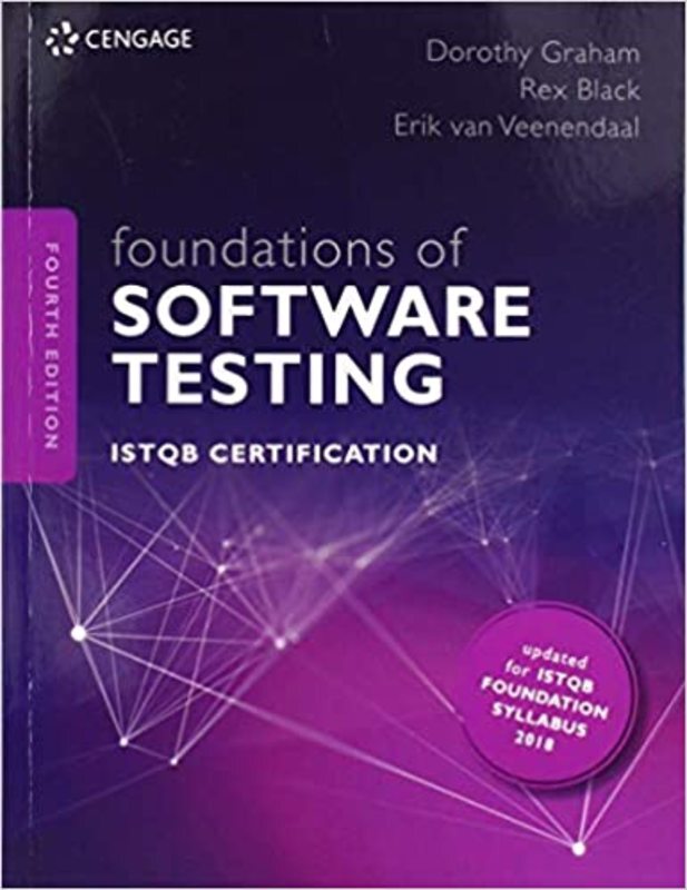 Book cover for "Foundations of Software Testing ISTQB Certification" by Dorothy Graham