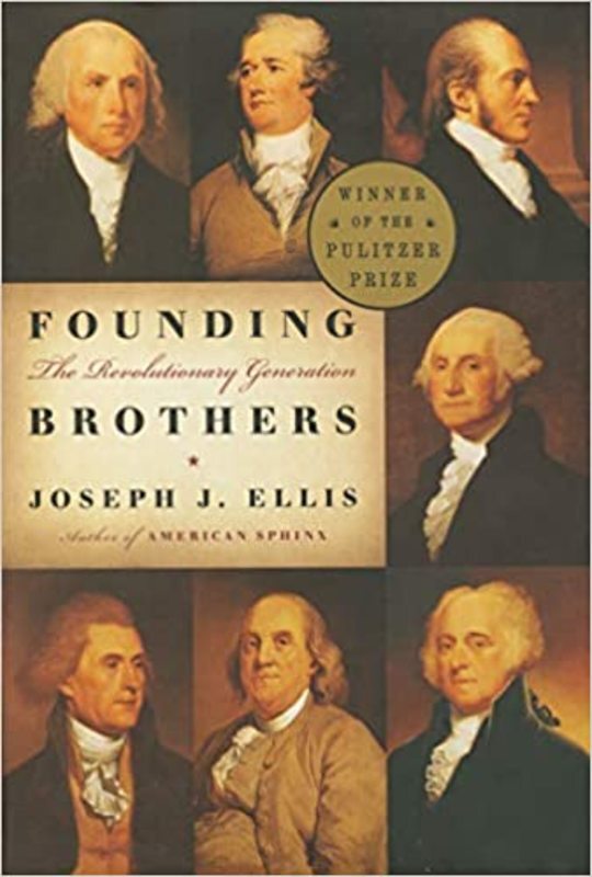 Book cover for "Founding Brothers" by Joseph J. Ellis