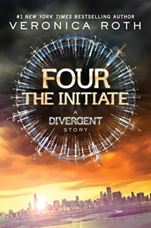 Book cover for "The Initiate" by Veronica Roth