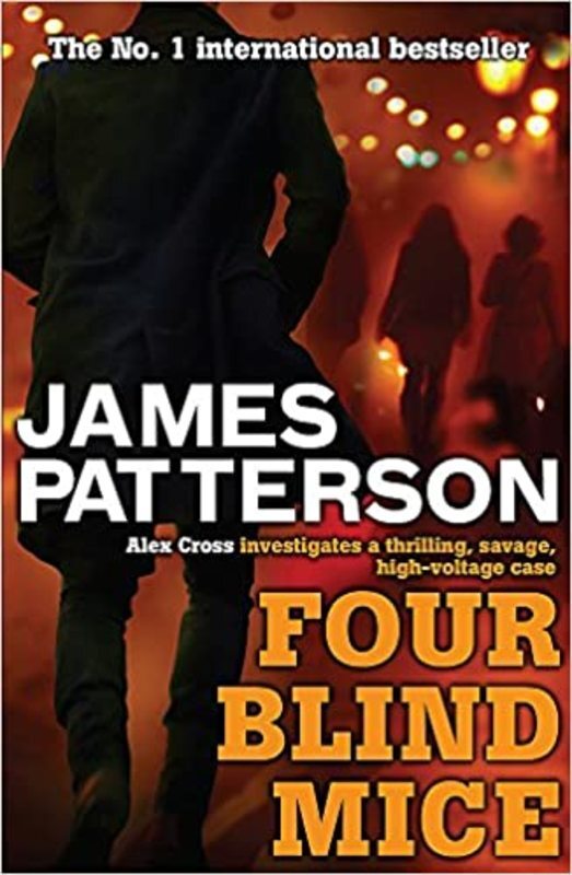 Book cover for "Four Blind Mice" by James Patterson
