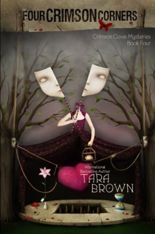 Book cover for "Four Crimson Corners" by Tara Brown