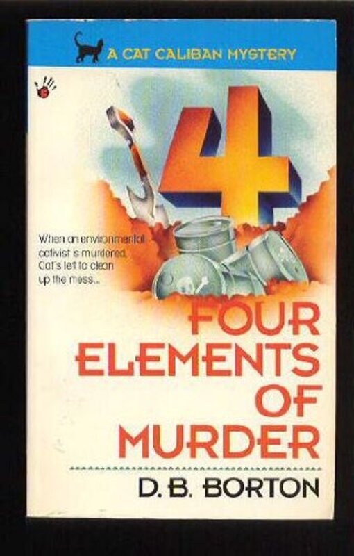 Book cover for "Four Elements of Murder" by DB Borton