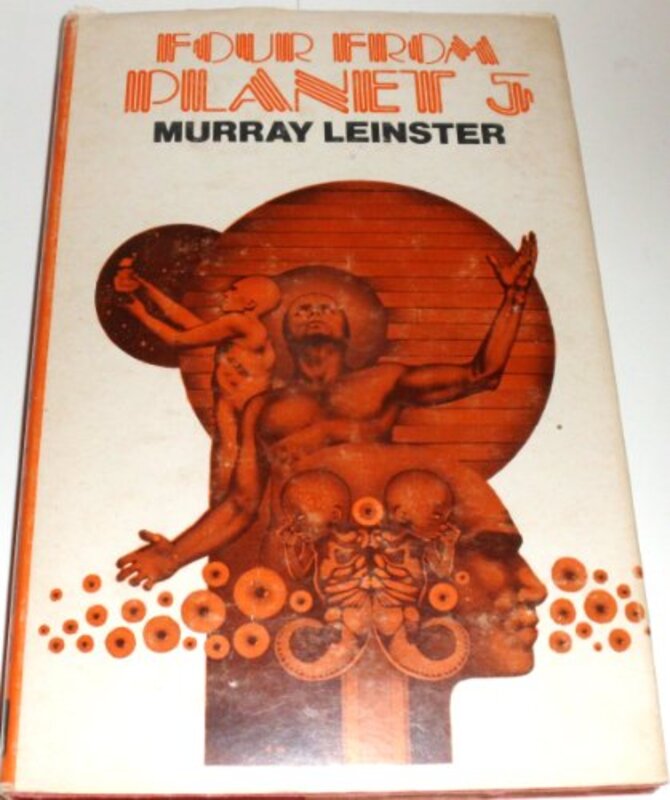 Book cover for "Four From Planet 5" by Murray Leinster