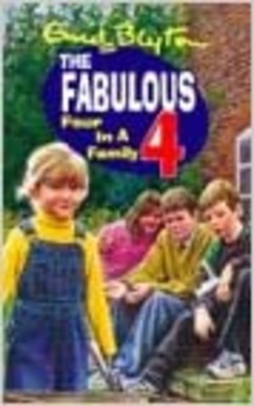 Book cover for "Four In A Family" by Enid Blyton