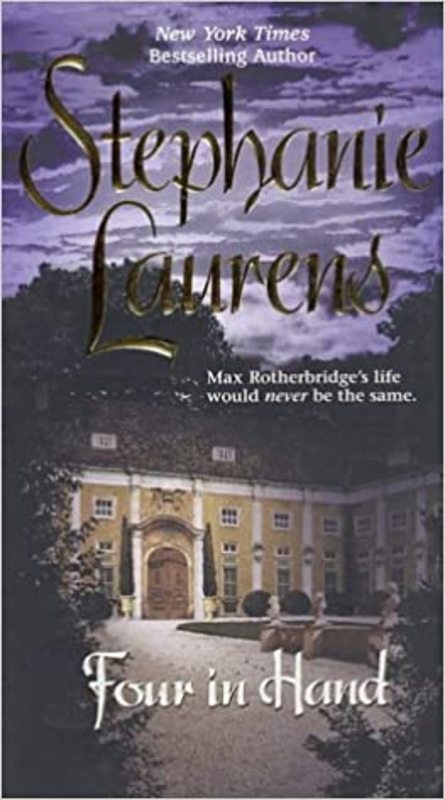 Book cover for "Four In Hand" by Stephanie Laurens