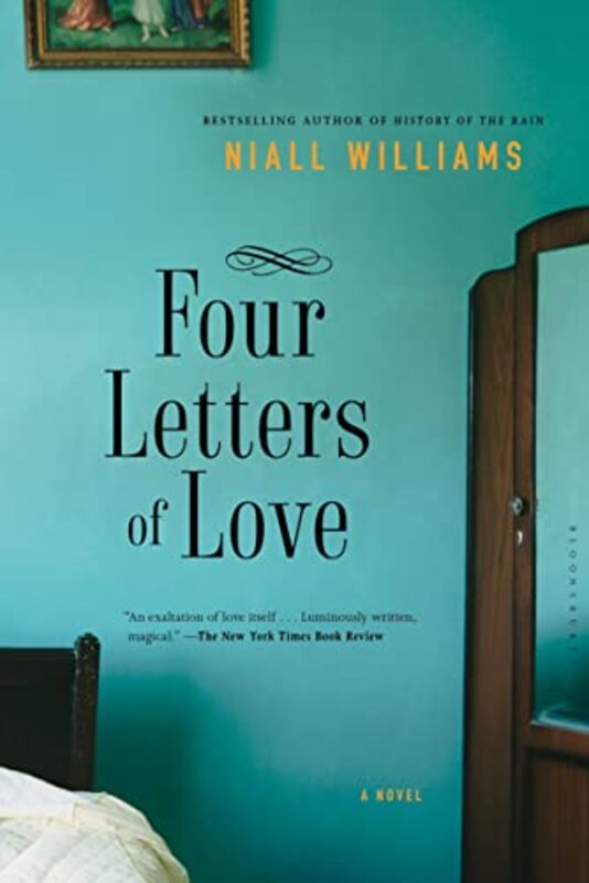 Book cover for "Four Letters of Love" by Niall Williams